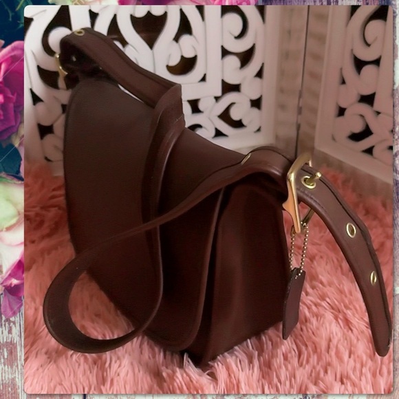 COACH VINTAGE PATRICIA’S LEGACY BROWN CROSSBODY BAG 9951 - Picture 12 of 17